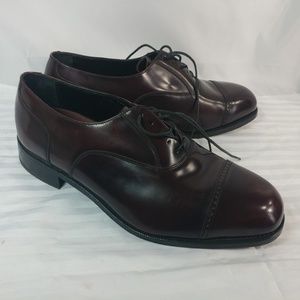 Florsheim Lexington Mens Cap-Toe Dress shoes Burgu